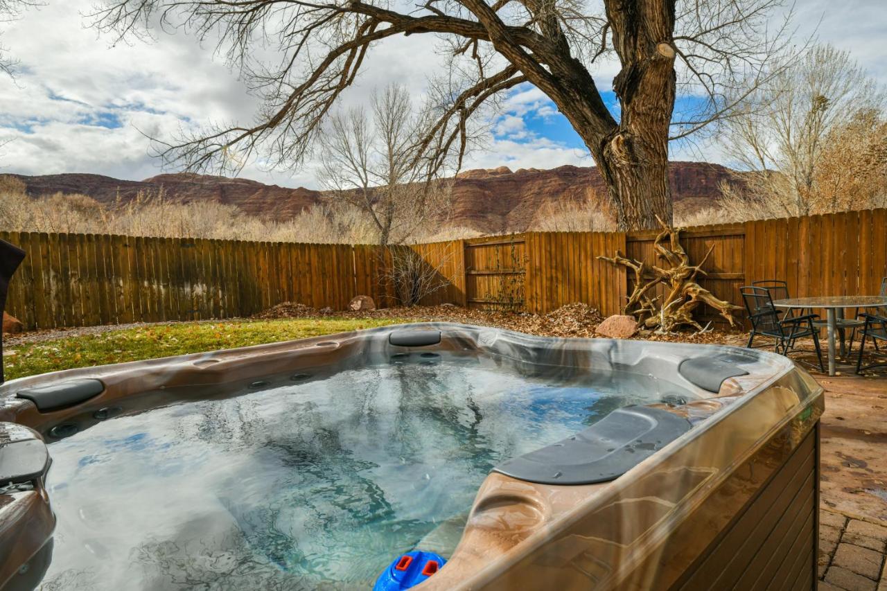 Cw343 - Great Downtown Location With A Private Hot Tub Villa Moab Eksteriør billede